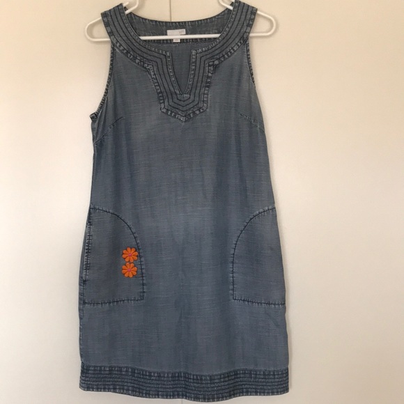 J. Jill Dresses Jjill Denim Dress Poshmark